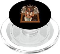 Queen Pharaoh Gift Egypt Ancient Egyptian Goddess Isis Wings PopSockets PopGrip for MagSafe