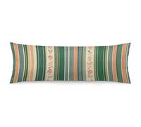 Queen Pillowcase Sage Green Stripes Pillow Cases Super Soft Pillow Cases Standard Size Spa Pillowcase Basics Standard Pillow Covers for Home Hotel