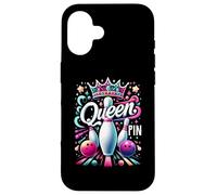 Queen Pin Shirt Bowler Bowling League For Bowling Queens Case for iPhone 16