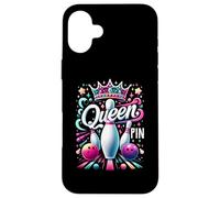 Queen Pin Shirt Bowler Bowling League For Bowling Queens Case for iPhone 16 Plus