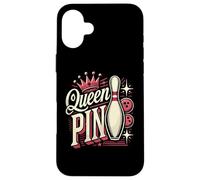 Queen Pin Shirt Bowler Bowling League For Bowling Queens Case for iPhone 16 Plus