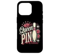 Queen Pin Shirt Bowler Bowling League For Bowling Queens Case for iPhone 16 Pro
