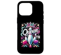 Queen Pin Shirt Bowler Bowling League For Bowling Queens Case for iPhone 16 Pro