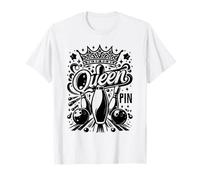 Queen Pin Shirt Bowler Bowling League for Bowling Queens T-Shirt