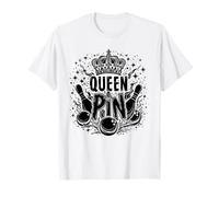 Queen Pin Shirt Bowler Bowling League for Bowling Queens T-Shirt