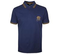 Queen Polo shirt -XL- Crest Logo Blue