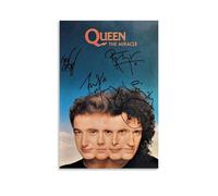 Queen Poster Music Rock Band Vintage Music Posters for Room Aesthetic Canvas Wall Art Bedroom Decor12x18inch(30x45cm)