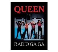 Queen Radio Ga Ga Framed Poster in Black Queen Black