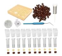 Queen Rearing Kit Complete Beekeeping Starter Kit Including Queen Rearing Box Cell Cups Beekeeping Moving Grafting Tools Excluder Perfect for Beekeeper