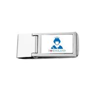Queen Rights Represent Emotions Slim Money Clip Stainless Holder Pocket Wallet