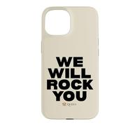 Queen Rock You Block Text Case for iPhone 15
