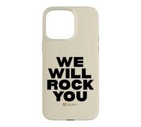 Queen Rock You Block Text Case for iPhone 15 Pro Max