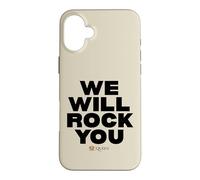 Queen Rock You Block Text Case for iPhone 16 Plus