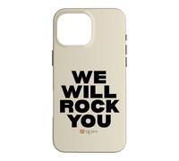 Queen Rock You Block Text Case for iPhone 16 Pro Max