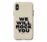 Queen Rock You Block Text Case for iPhone X/XS