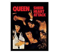 Queen Sheer Heart Attack Framed Poster in Black Queen Black