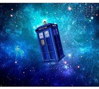 QUEEN SHOW Cross Stitch Kit for Adults, Doctor Who, 11CT Printed, 16x20 Inch