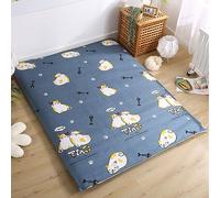 Queen Size Futon Mattress Cover with Zipper,Skin Friendly Cotton Cover for Traditional Floor Futon Mattress,Washable Protective Cover for Bedroom Dormitory,Cat,100x190cm/39x75"