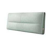 Queen Soft Headboard PillowBackrest Support for Reading & Working Daybed Cushion with Side PocketLight Blue 160x60x6cm Comfortable Bed Rest Pillow