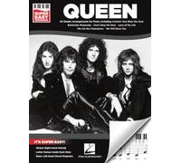 Queen - Super Easy Songbook | Piano Sheet Music Beginners Edition | Simple Right-Hand Melody Letter Names, Inside Notes and Chord Diagrams | 20 Classic Tracks with Ideal Novices