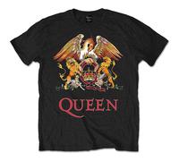Queen T-Shirt: Classic Crest OFFICIAL NEW