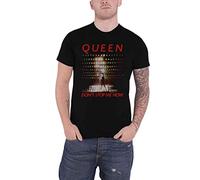 Queen T Shirt Dont Stop Me Now Band Logo Freddie Official Black XXL