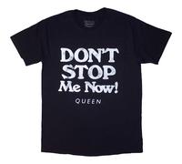 Queen T Shirt Dont Stop Me Now Band Logo new Official Mens Navy Blue