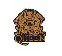 Queen The Gold Music Patch Badge Embroidered Iron on Applique Patch Accessory