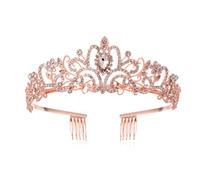 Queen Tiaras Crystal Headpiece for Bride Winning Headband for Wedding and Party