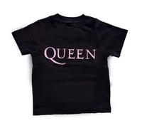 Queen Toddler T Shirt Pink Band Logo Official Black 12 Months to 5 yrs 5 Years