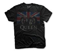 Queen 'Union Jack' (Black) T-Shirt (large)