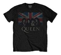 Queen 'Union Jack' (Black) T-Shirt (medium)