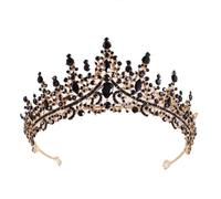 Queen Vintage Rhinestoness Crown Women Crowns Luxury Elegant Headwear Diadem 1084