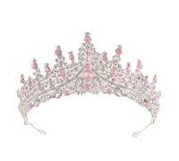 Queen Vintage Rhinestoness Crown Women Crowns Luxury Elegant Headwear Diadem 1088