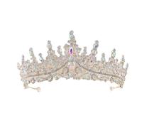 Queen Vintage Rhinestoness Crown Women Crowns Luxury Elegant Headwear Diadem 1089
