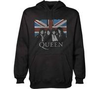 Queen Vintage Union Jack Official Hoodie Hooded Top