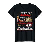 Queen Was Born in September 1954 Stepping into my birthday T-Shirt