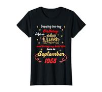 Queen Was Born in September 1955 Stepping into my birthday T-Shirt