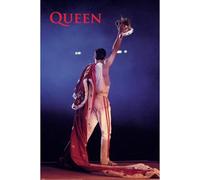 Queen (Wembley Crown) Maxi Poster 61cm x 91cm, Official Licensed Merchandise, Home Decor Or Lifestyle Product, Collectible Item
