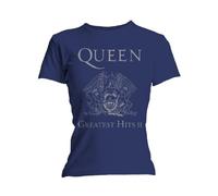 Queen Women's Greatest Hits II Skinny Short Sleeve T-Shirt