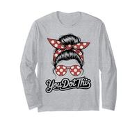 Queen You GOT This Dot Day Girl Groovy Join Kids Team Test Long Sleeve T-Shirt