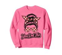 Queen YOU GOT THIS Dot Day Girl Groovy Join Kids Team Test Sweatshirt