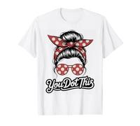Queen You GOT This Dot Day Girl Groovy Join Kids Team Test Value Graphic T-Shirt