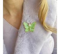 QueenMee Accessories Butterfly Brooch Green Brooch
