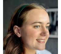 QueenMee Accessories Dark Green Hair Band