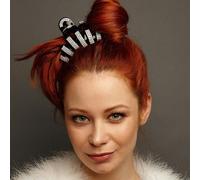 QueenMee Accessories Diamante Hair Clamp Large