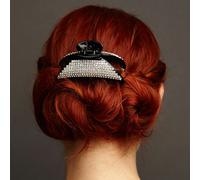 QueenMee Accessories Diamante Hair Claw Clip Moon