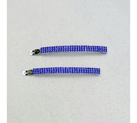 QueenMee Accessories Diamante Hair Slides Large - Blue