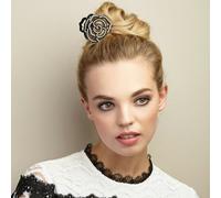 QueenMee Accessories Flower Hair Claw with Diamante