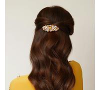 QueenMee Accessories Gold Pearl Hair Clip